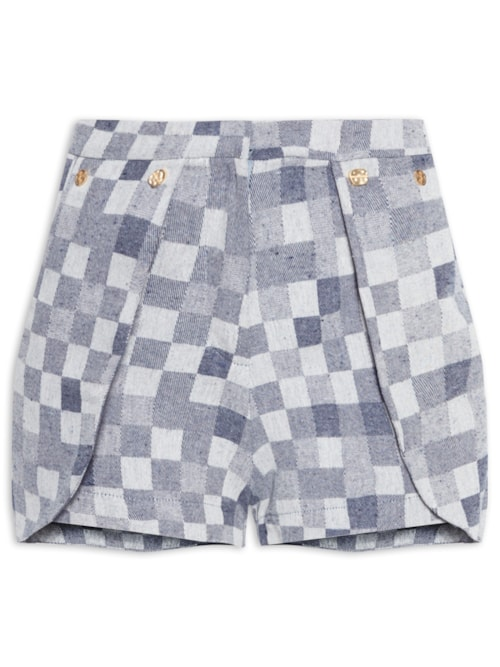 Short Feminino Sarja Bristol - Azul