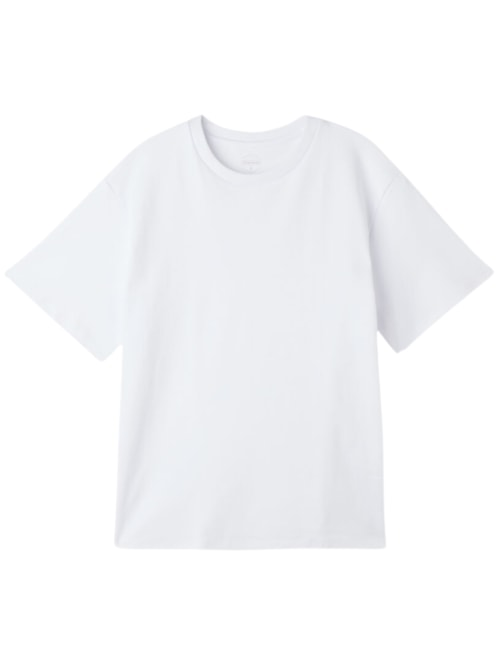 Blusa De Manga Curta Em Algodão - Branco Blusa De Manga Curta Em Algodão - Branco
