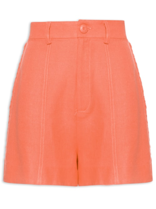 Short Feminino Trança Lateral - Rosa