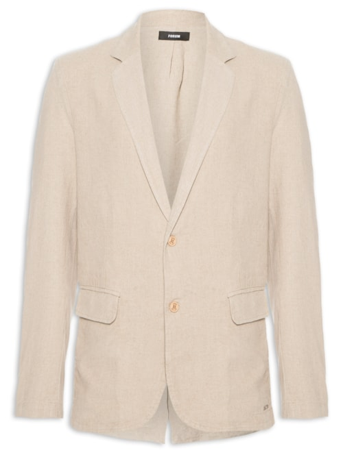 Blazer Masculino Linho - Bege Blazer Masculino Linho - Bege