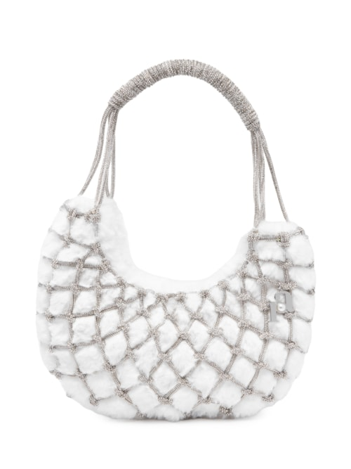 Bolsa Feminina Sophia Fluffy - Branco