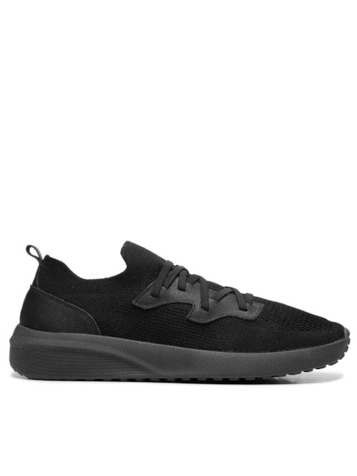 Tênis Masculino Em Malha - Preto Tênis Masculino Em Malha - Preto