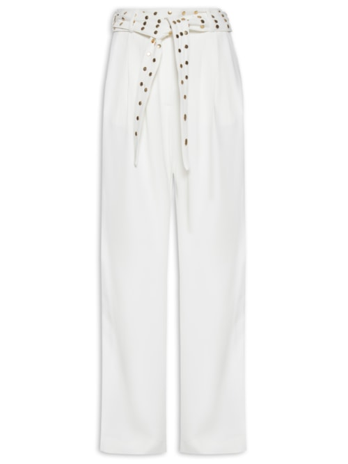 Calça Feminina Amarração Marta - Branco