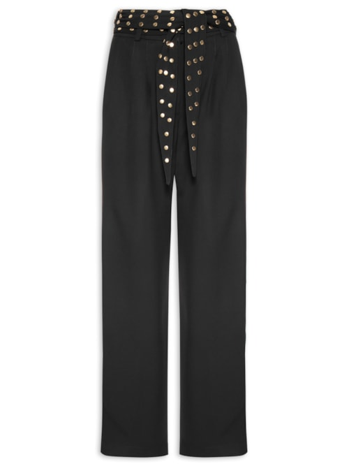 Calça Feminina Amarração Marta - Preto