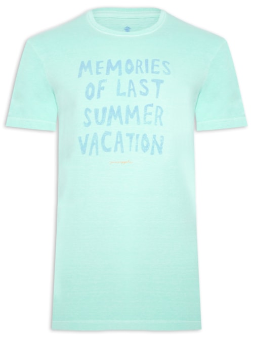 Camiseta Masculina Silkada Memories - Verde