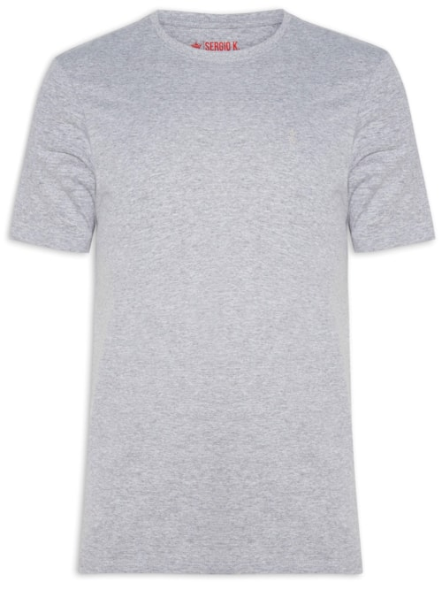 Camiseta Masculina Estampada Need Money For - Cinza