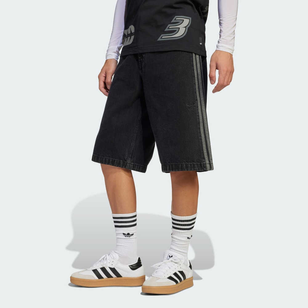 Shorts Adicolor Denim Firebird Homem adidas