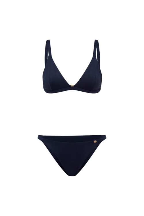 Top biquíni Triângulo Fiorella Corpo - Preto Top biquíni Triângulo Fiorella Corpo - Preto