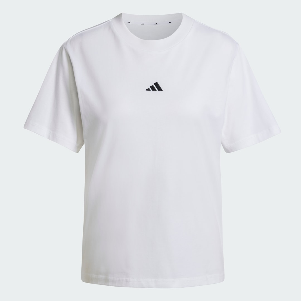 Camiseta Algodão Essentials Small Logo Mulher adidas