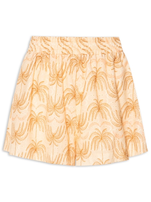 Short Feminino Laise Estampado - Bege Short Feminino Laise Estampado - Bege