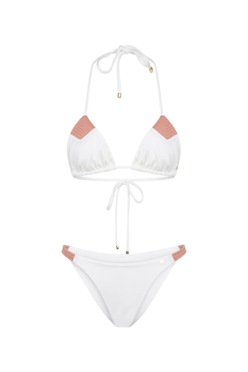 Calcinha biquíni Mini Contour Off White Calcinha biquíni Mini Contour Off White