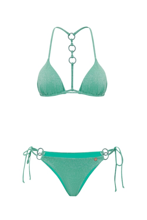 Calcinha biquíni Zoe Serena - Verde Calcinha biquíni Zoe Serena - Verde