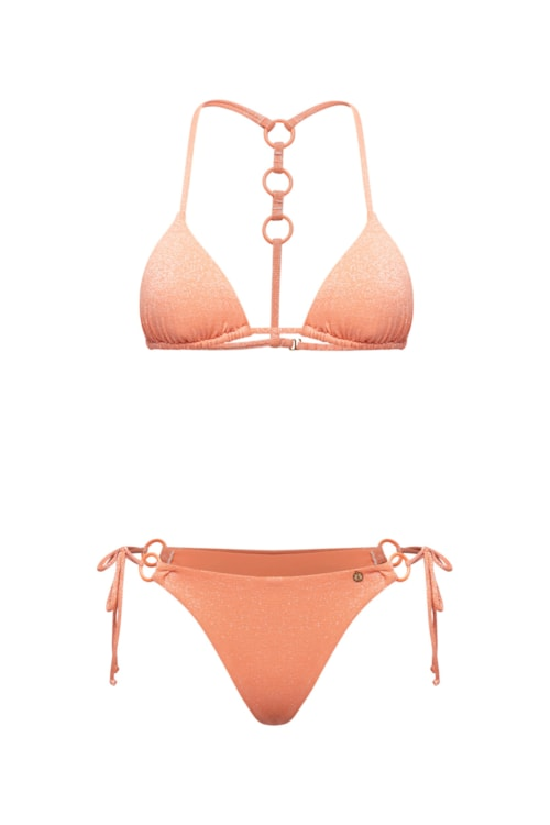 Calcinha biquíni Zoe Serena - Laranja Calcinha biquíni Zoe Serena - Laranja