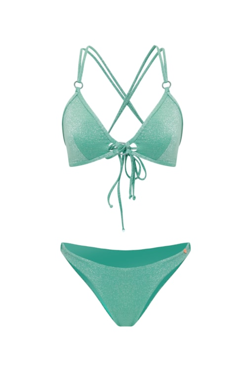 Calcinha biquíni Natalie Serena - Verde Calcinha biquíni Natalie Serena - Verde