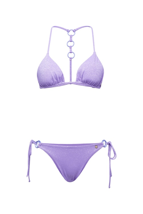Top biquíni Triângulo Valentina Serena - Roxo Top biquíni Triângulo Valentina Serena - Roxo