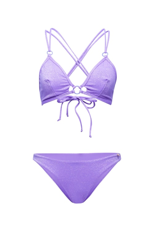 Calcinha biquíni Natalie Serena - Roxo