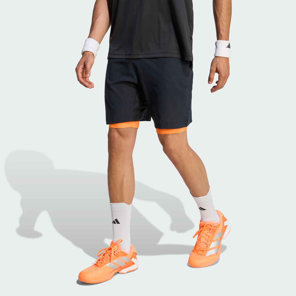 Conjunto Shorts E Shorts Interno Climacool Tennis Homem adidas