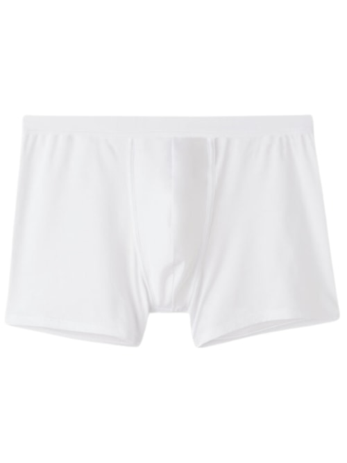 Cueca Boxer Em Algodão Premium - Branco Cueca Boxer Em Algodão Premium - Branco