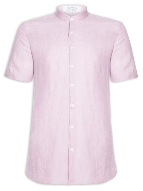 Camisa Masculina Manga Curta HRB YD Coo Mpro - Rosa Camisa Masculina Manga Curta HRB YD Coo Mpro - Rosa