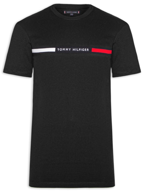 Camiseta Masculina Chest Insert Tee - Preto