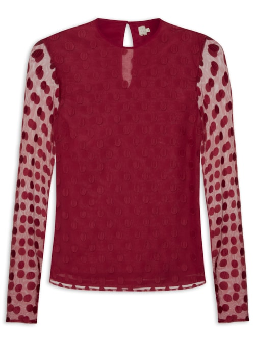 Blusa Feminina Riacho - Vermelho Blusa Feminina Riacho - Vermelho