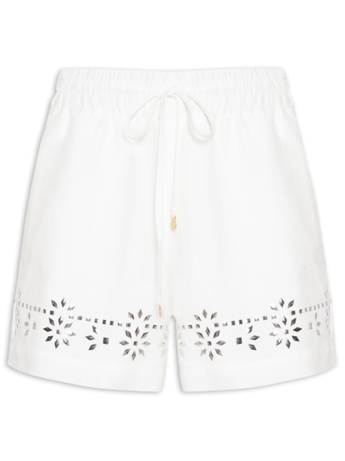 Short Feminino Sport Celebrate - Branco