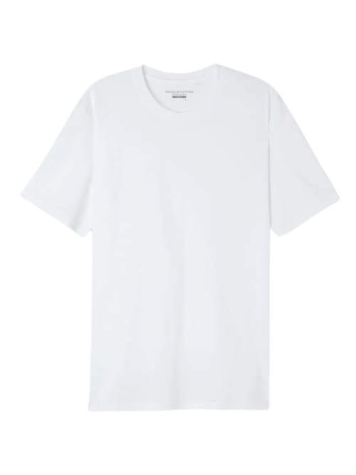 Camiseta Em Algodão Premium - Branco