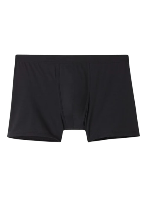 Cueca Boxer Em Algodão Premium - Preto Cueca Boxer Em Algodão Premium - Preto