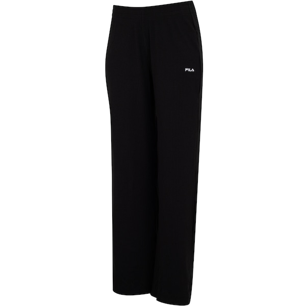 Calça Feminina Fila Wide Essentials Canelada Calça Feminina Fila Wide Essentials Canelada