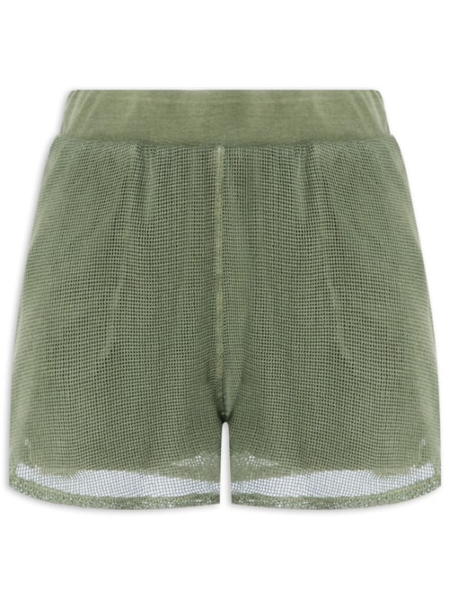 Short Feminino Asadelta Tela - Verde