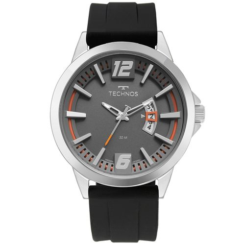 Relógio Technos Masculino Racer Prata - 2117LCTS/2C 2117LCTS/2C Relógio Technos Masculino Racer Prata - 2117LCTS/2C 2117LCTS/2C