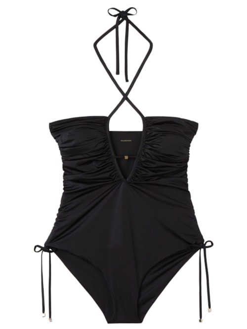 Maiô Shiny Satin - Preto