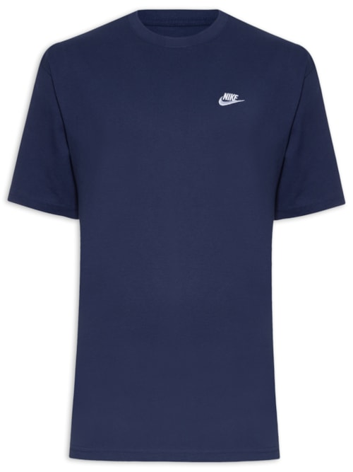 Camiseta Masculina Manga Curta Tee Club Max - Azul
