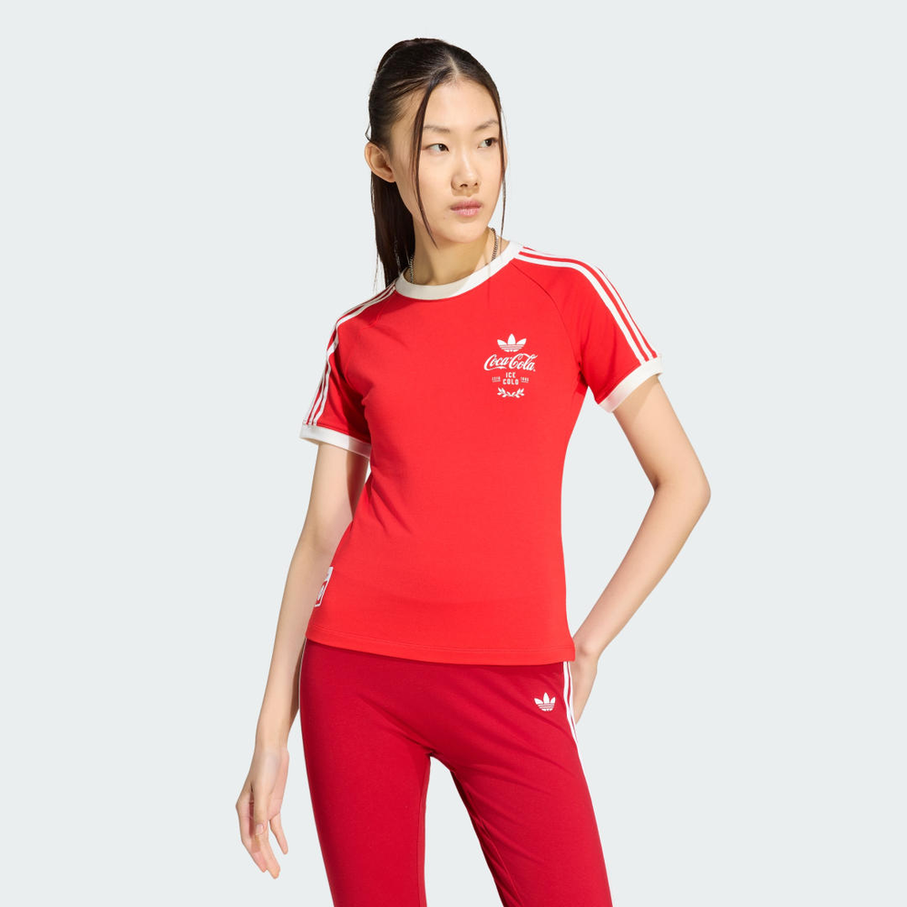 Camiseta x Coca-cola Três Listras Mulher adidas