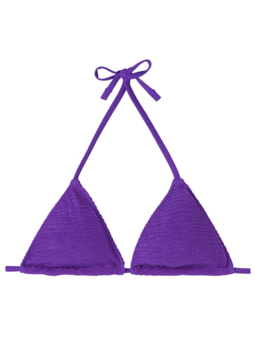 Parte De Cima De Biquíni Cortininha Crinkle Waves - Roxo Parte De Cima De Biquíni Cortininha Crinkle Waves - Roxo