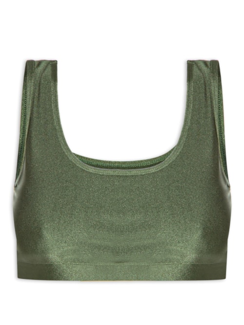 Top Alças Basic Color - Verde Top Alças Basic Color - Verde
