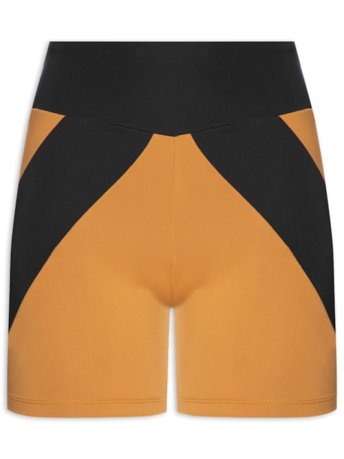 Short Feminino Golden Pintura - Bege