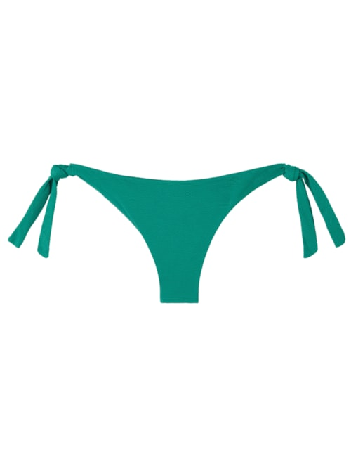 Calcinha De Biquíni Brasileira Com Amarração Classic Piquet - Verde Calcinha De Biquíni Brasileira Com Amarração Classic Piquet - Verde