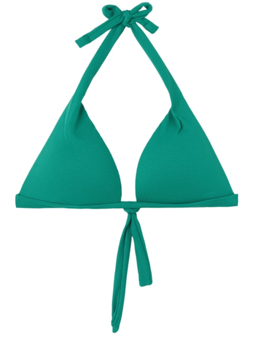 Parte De Cima De Biquíni Triângulo Classic Piquet - Verde Parte De Cima De Biquíni Triângulo Classic Piquet - Verde