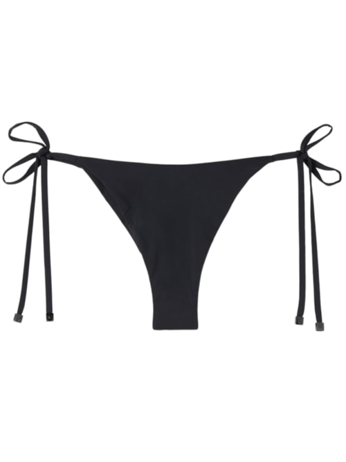 Calcinha De Biquíni Brasileira Com Laços Indonésia - Preto Calcinha De Biquíni Brasileira Com Laços Indonésia - Preto