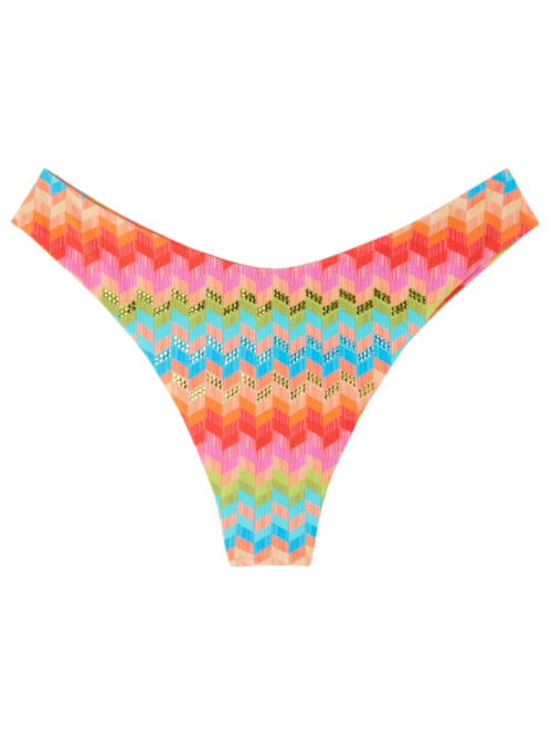 Calcinha De Biquíni Brasileira Rainbow - Laranja Calcinha De Biquíni Brasileira Rainbow - Laranja