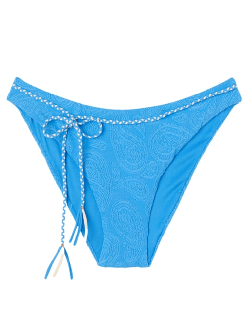 Calcinha De Biquíni Cashmere Twist - Azul Calcinha De Biquíni Cashmere Twist - Azul