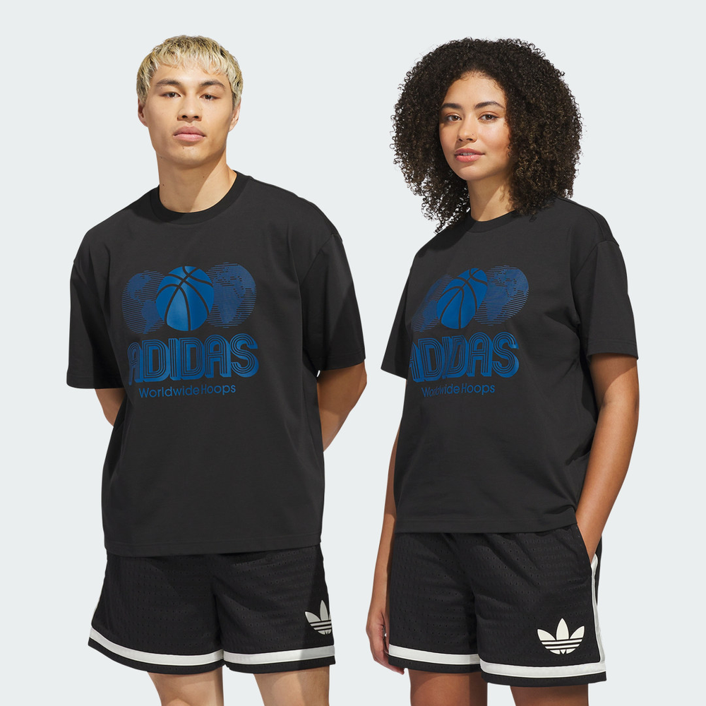 Camiseta World Wide Hoops Global Basketball Unisex adidas