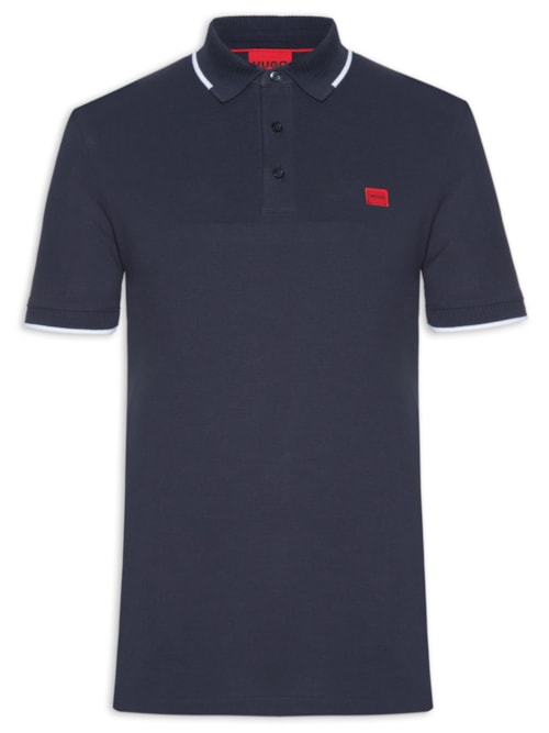 Polo Masculina Deresino - Azul Polo Masculina Deresino - Azul