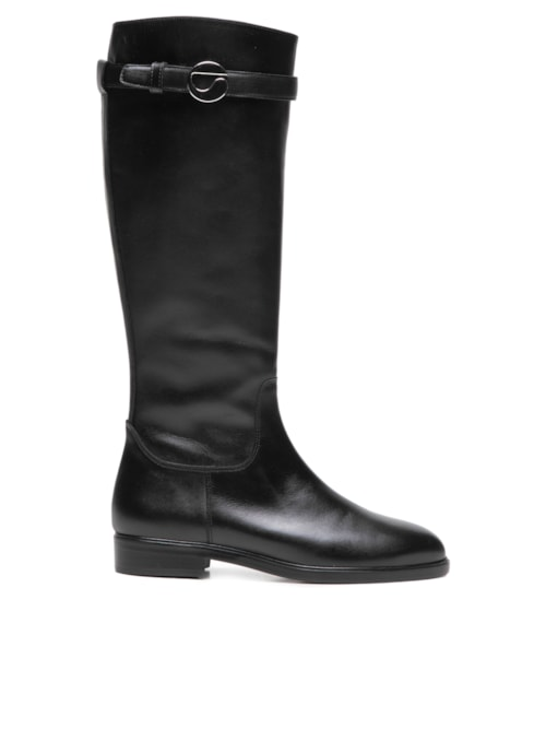 Bota Feminina Flat Boot - Preto Bota Feminina Flat Boot - Preto
