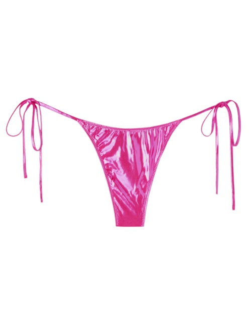 Calcinha De Biquíni Fio Dental Daytona - Rosa Calcinha De Biquíni Fio Dental Daytona - Rosa