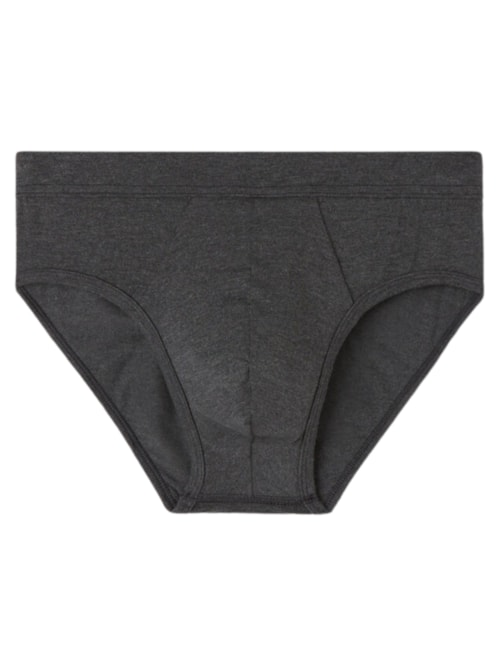 Cueca Slip Em Modal e Seda - Cinza Cueca Slip Em Modal e Seda - Cinza