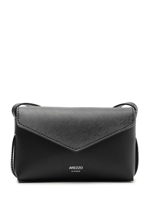 Bolsa Feminina Tiracolo Pequena Envelope - Preto