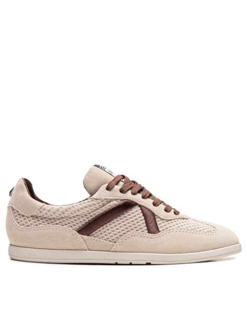 Tênis Feminino ST Knit Suede - Marrom Tênis Feminino ST Knit Suede - Marrom