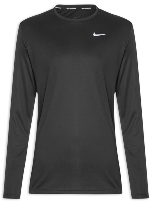 Camiseta Masculina Manga Longa DF UV Miler TO - Preto